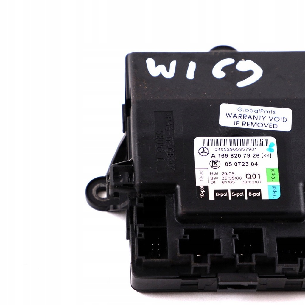 фото №10, Mercedes w169 w245 модуль блок керування двері лівий перед a1698207926