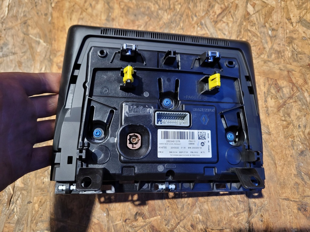 фото №5, Радио экран дисплей навигация renault clio v 5