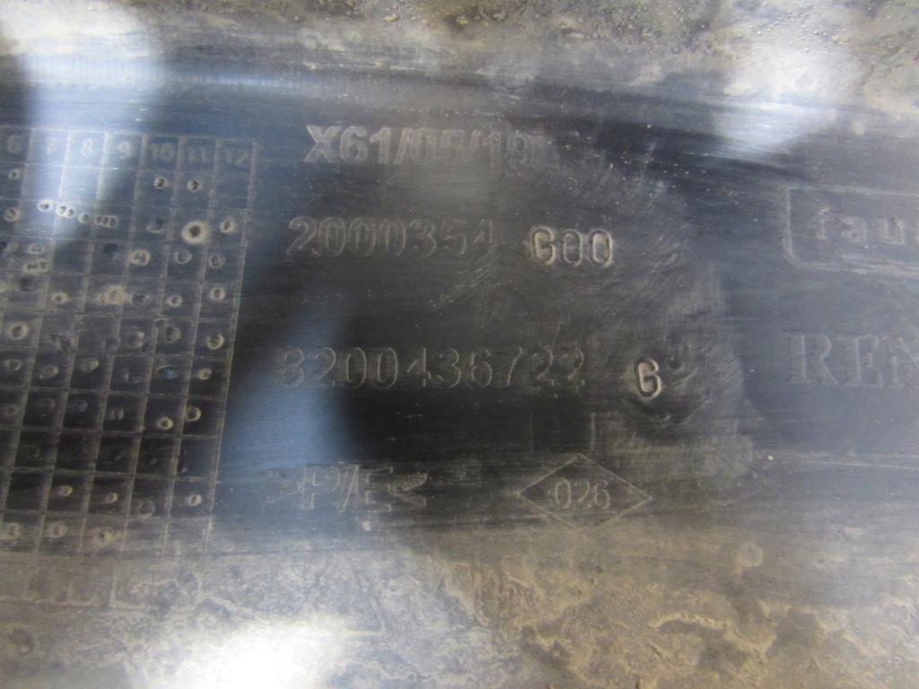 фото №15, Бампер задняя задний renault kangoo ii 08-