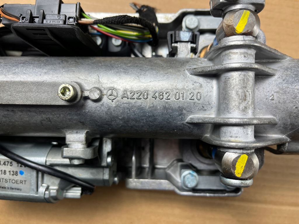 фото №6, Mercedes w220 колонка кермова електрична