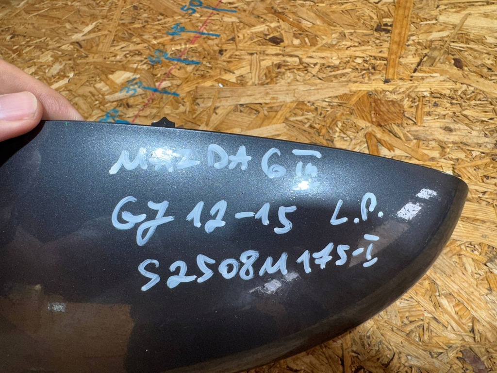 фото №12, Mazda 6 gj iii 3 12-15 корпус накладка зеркало lewego левая перед передняя