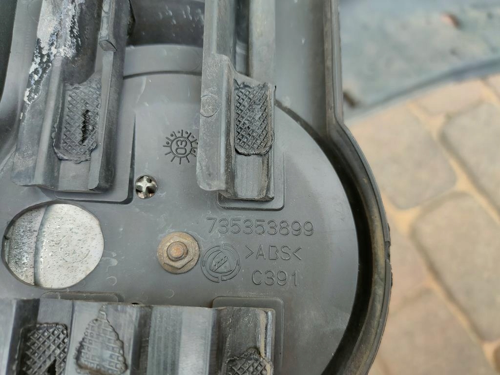 фото №12, Бампер передній fiat panda ii+grill 03-12 структура