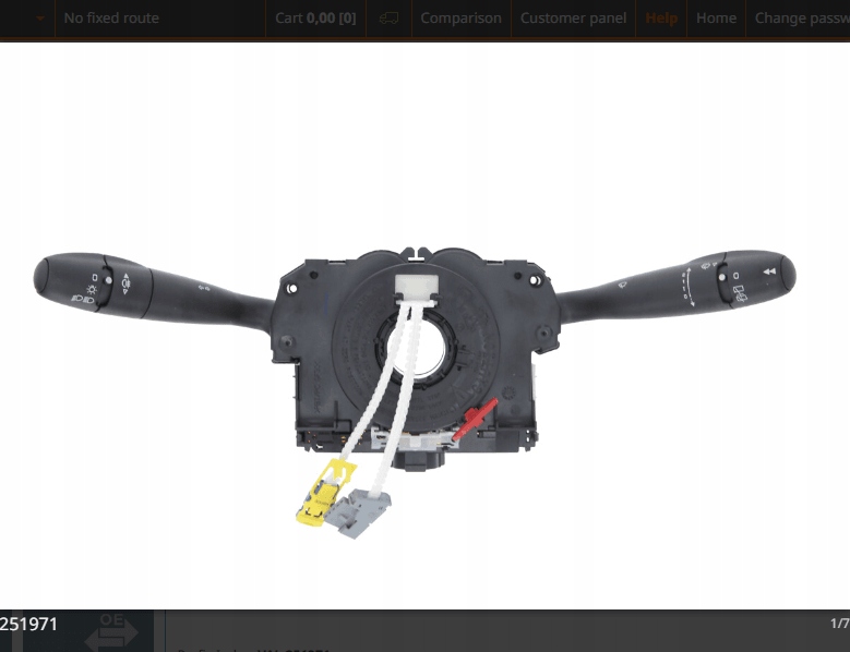 фото №1, Переключатель света citroen