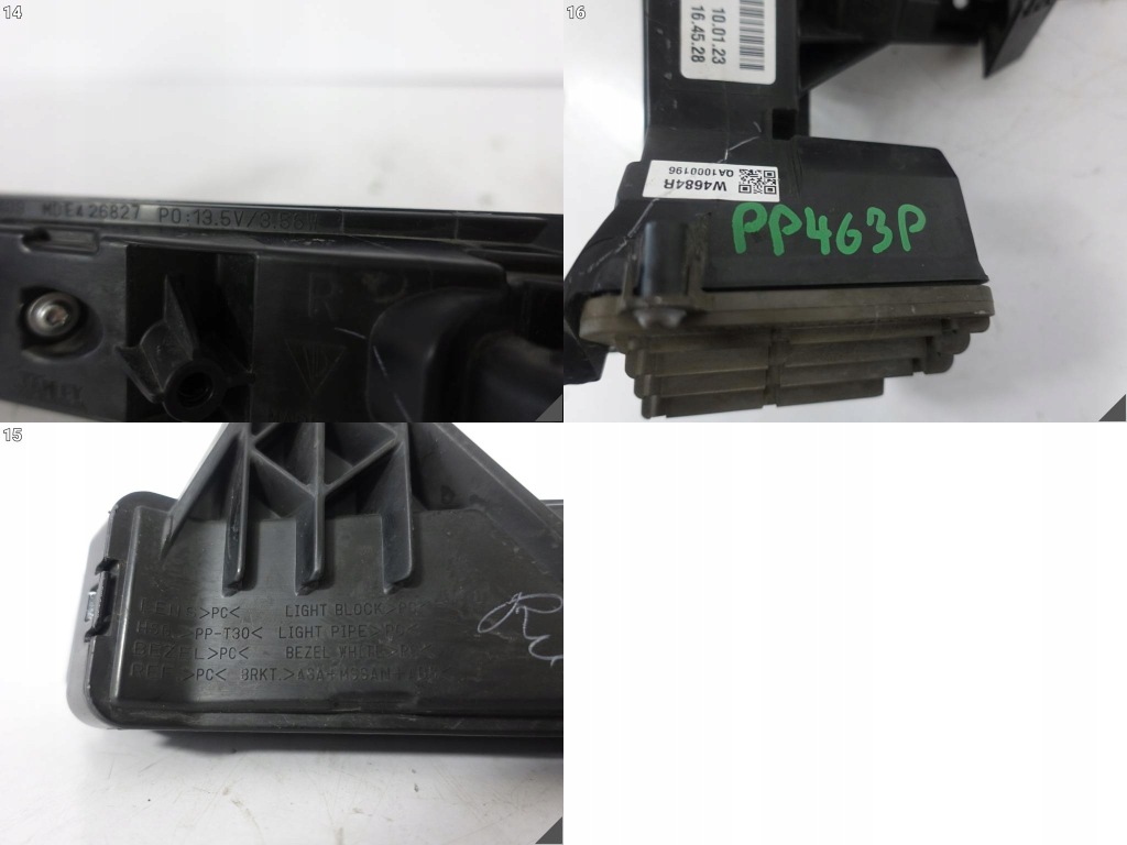 Porsche 911 992 turbo 20- drl протитуманна фара led w бампер праві перед 992941314c Зі Шроту