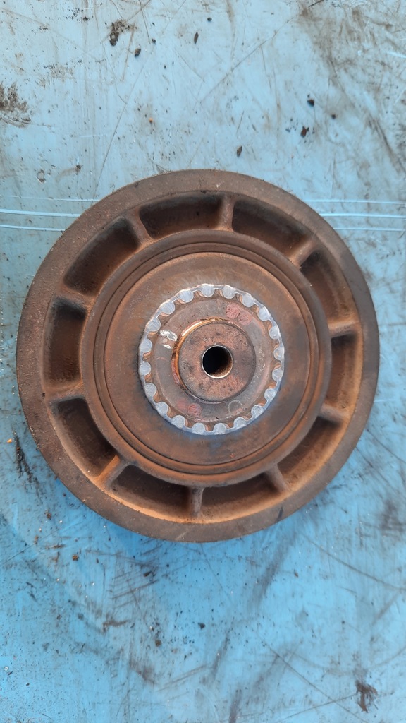 фото №1, Шків колінчастого вала 3554184 volvo s40 v40 1.9 dci