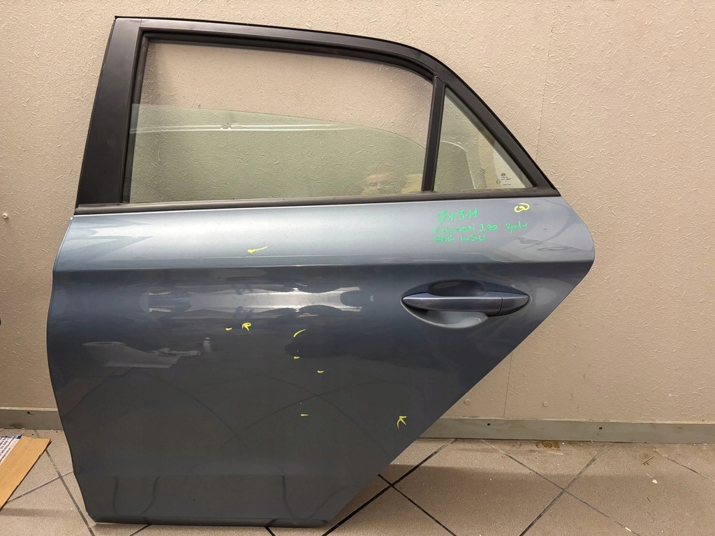 фото №1, Двері лівий задня kpl hyundai i20 ii 2 org w3u