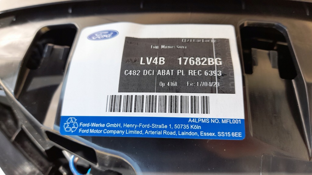 фото №7, Зеркало 9 pin правое ford kuga iii 3 org. nowe