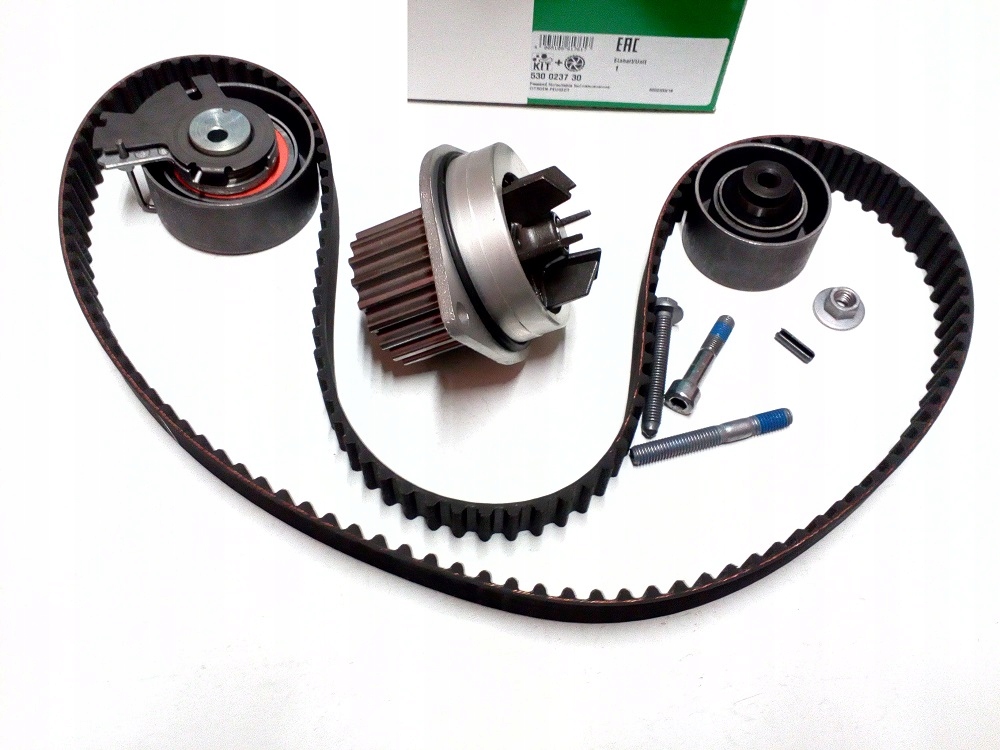 фото №14, Грм kpl. ремінь + ролик + насос рідина citroen berlingo, c3 i, c4, c4