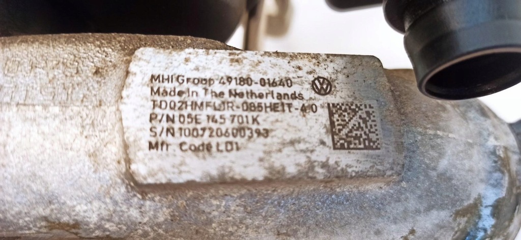 фото №6, Audi a3 8y турбина турбонагнетатель 1.5 tsi 05e145701k