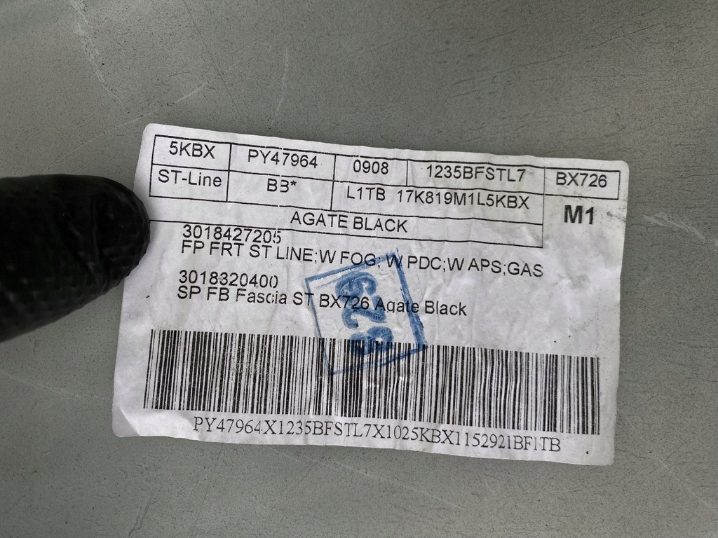 фото №13, Ford puma mk2 st-line бампер перед l1tb-17k819