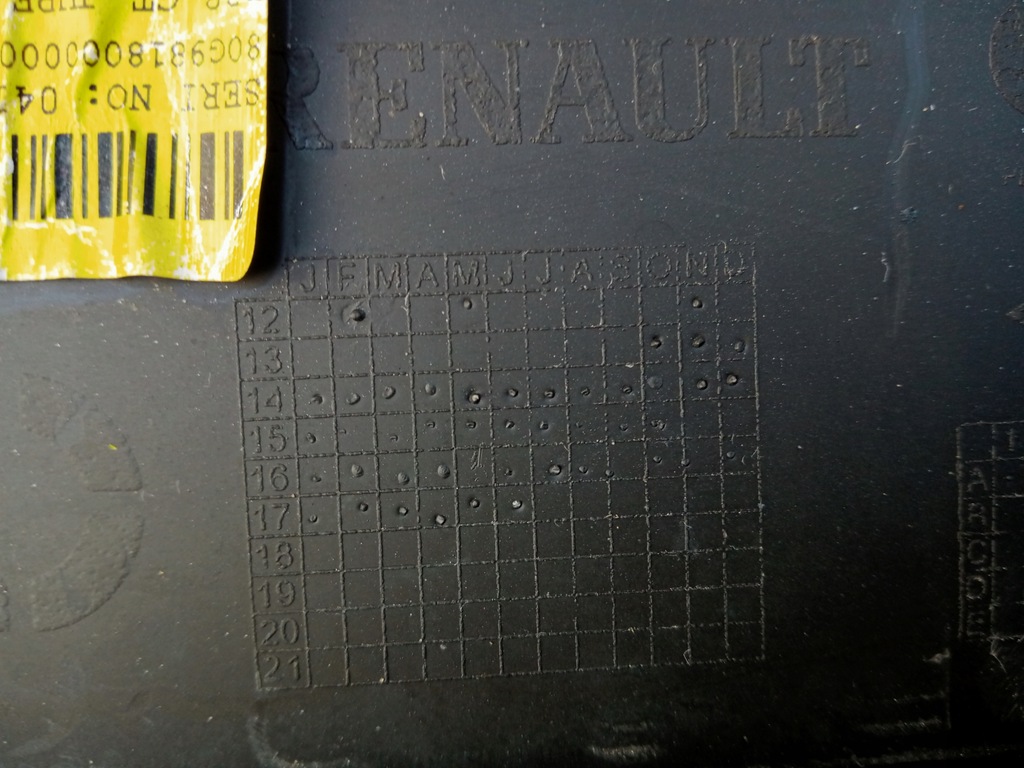 фото №9, Renault clio iv gt-line спойлер диффузор бампера задняя