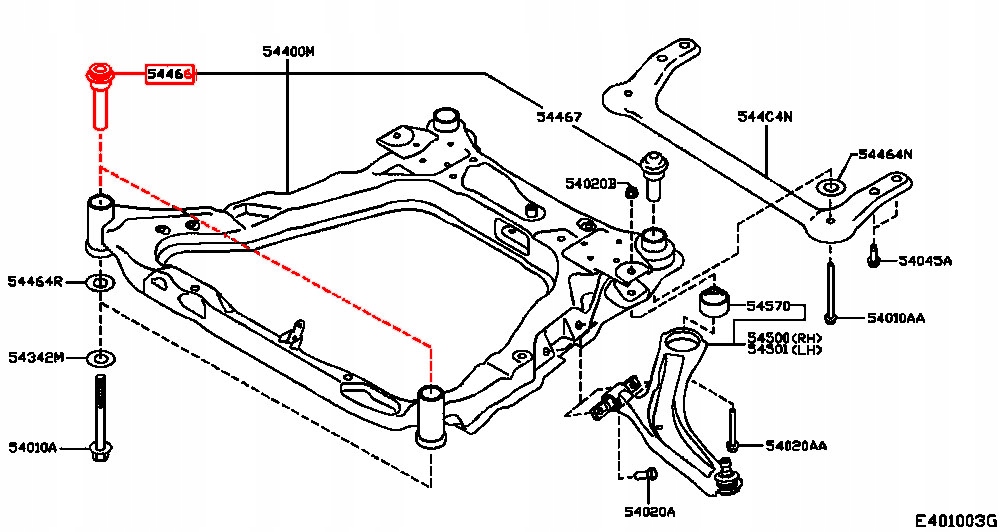 фото №2, Febest nab-277 підвіска, стабілізатор