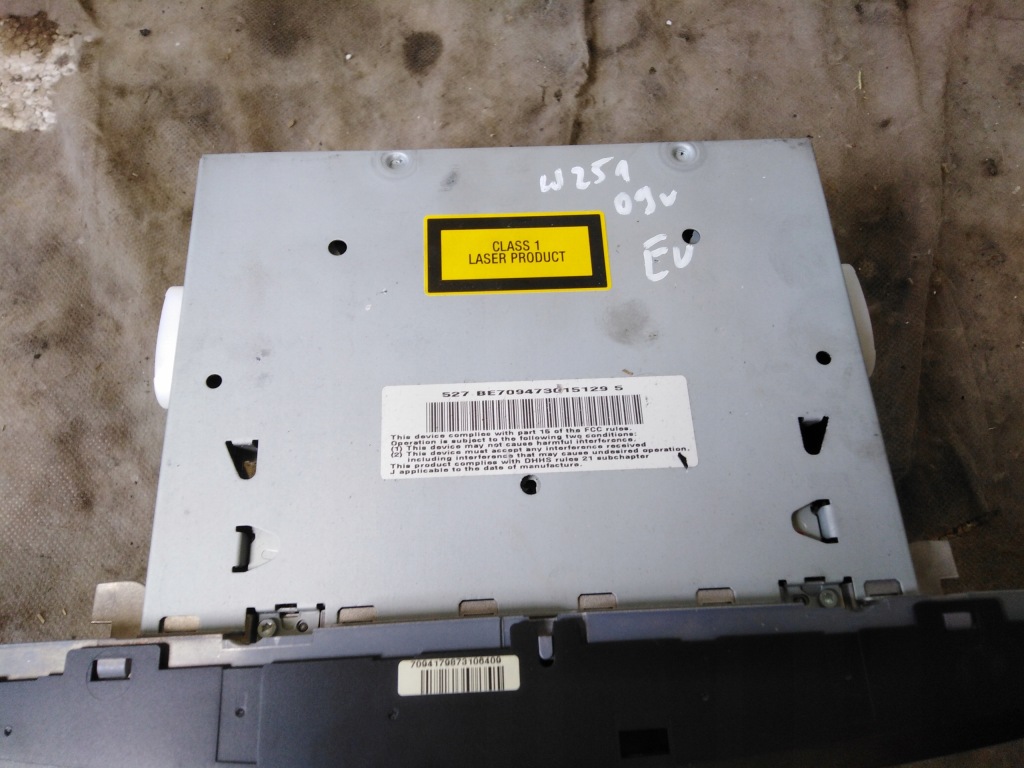 фото №6, Радіо cd навігація mercedes r w251 a2518708089 09r eu