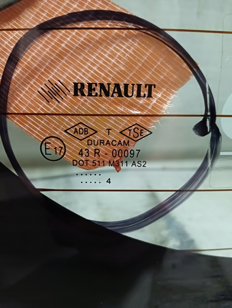 фото №2, Скло задня renault clio iv-4 hb 2013- as2 оригінал