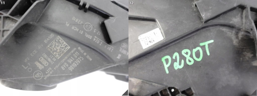 фото №12, Audi a3 s3 8y0 20- лампа звичайна / basis full led ліва перед europa ładna