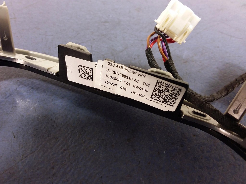 фото №11, Skoda octavia iv рамка керма перемикачі