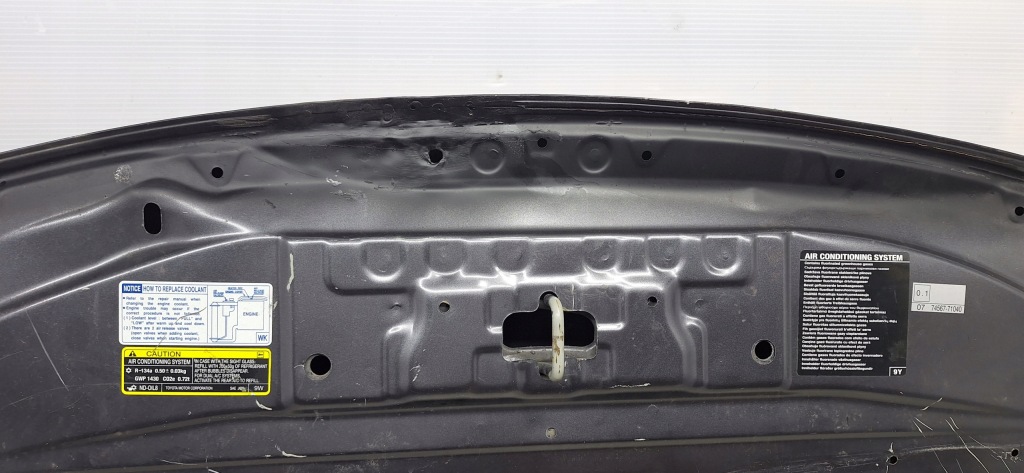 фото №13, Toyota hilux 8 viii 2015- капот крышка двигателя