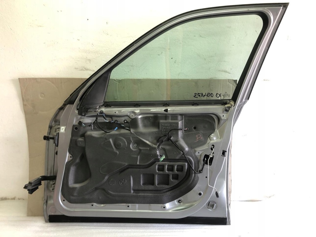 фото №11, Дверь правый перед bmw x3 e83 a08/7 silbergrau