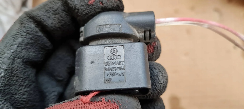 фото №7, A4 b9 8w штекер колодка з'єднувач 8k0973705a a5 8w q5 a6 vw audi