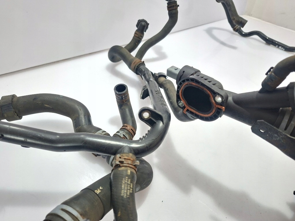 фото №12, Passat golf vi 2.0tdi cfg провода шланги wąż трубка магистраль wody комплект