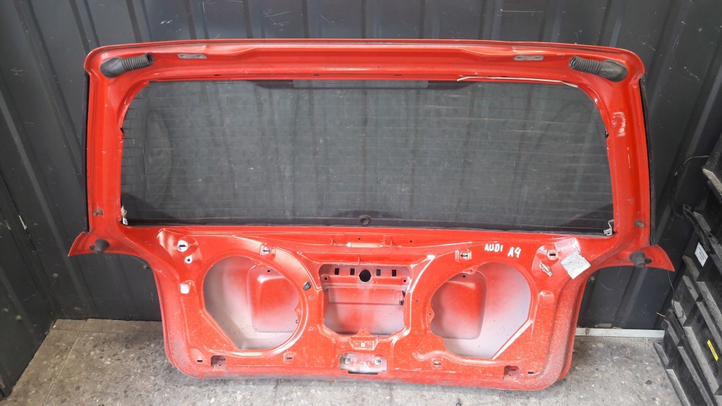 фото №9, Кришка багажника багажника audi a4 b5 kombi червоний