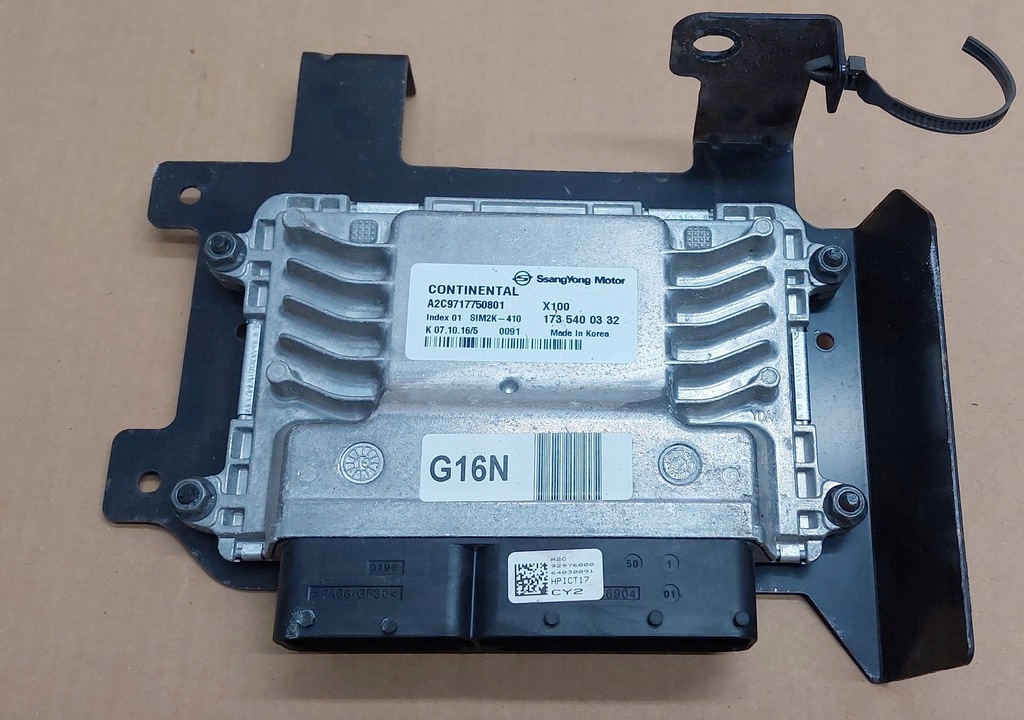 фото №1, Бортовий комп'ютер ssangyong tivoli 1.6