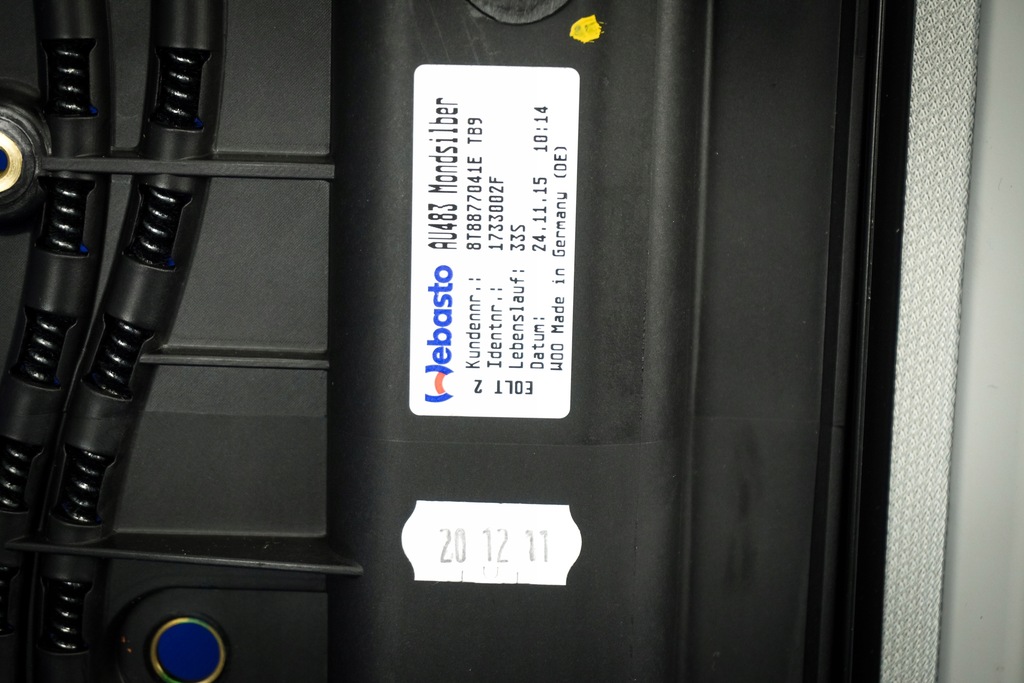 фото №6, Люк крыша audi a5 s5 spb 8t8 8t8877041e tb9