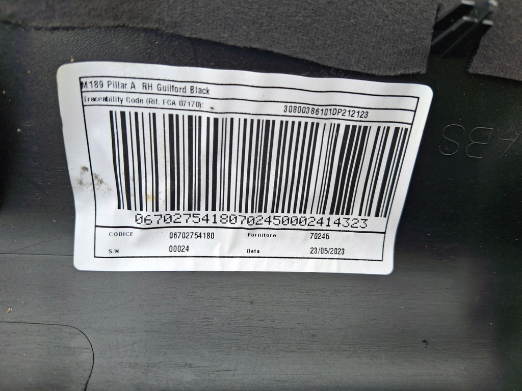 фото №13, Maserati granturismo ii m189 блок двигателя обшивка обивка правый 670167985