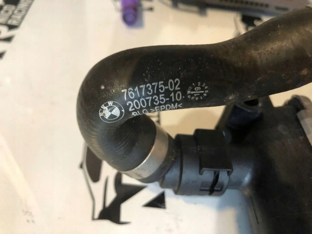 Додаткова радіатор води bmw f45 f48 f60 7634565 Зі Шроту