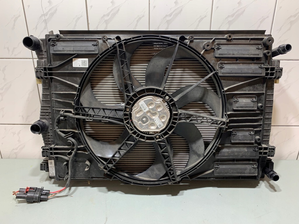 фото №6, Комплект радіатор з вентилятор audi 83a q3