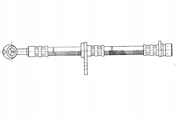фото №1, A.b.s. шланг гальмівний honda hr-v 1.6 16v 4wd g