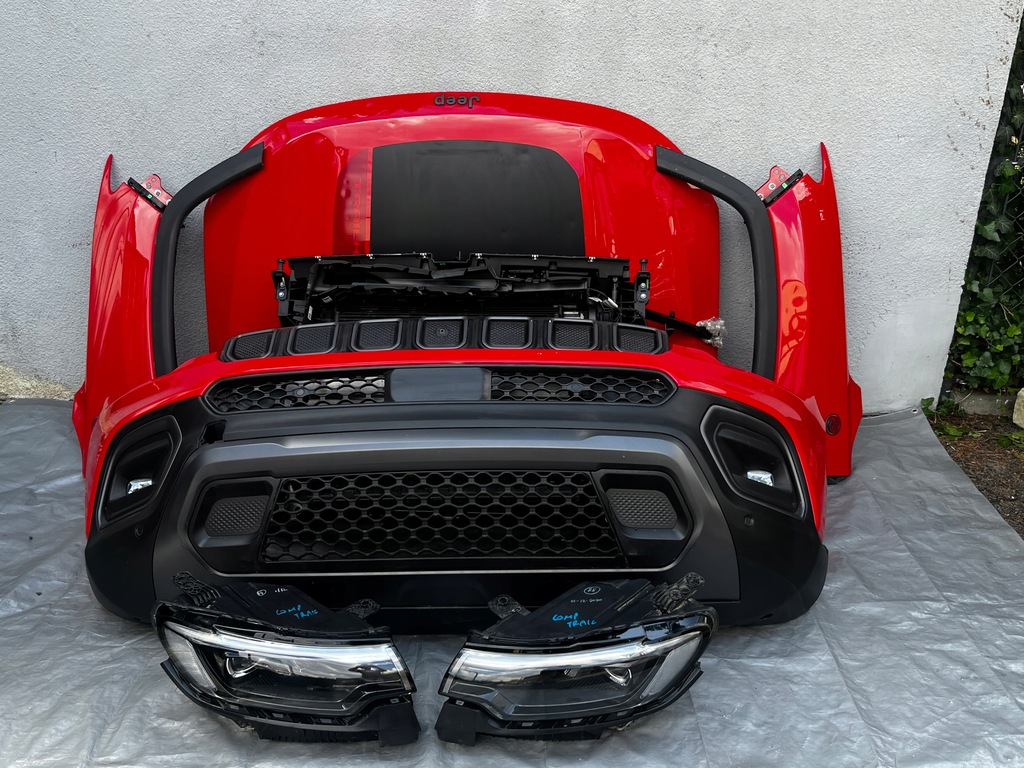 фото №1, Jeep compass ii trailhawk lift бампер капот перед kompletny 2021-