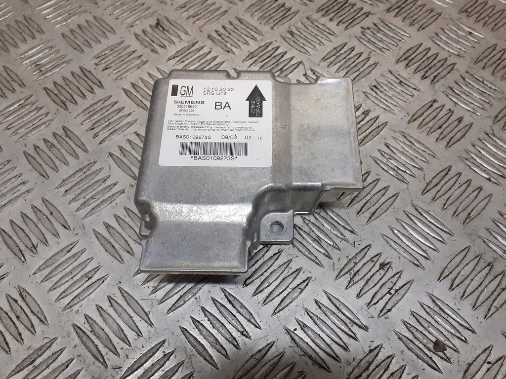 фото №1, Модуль подушка безопасности opel vectra c 13102022