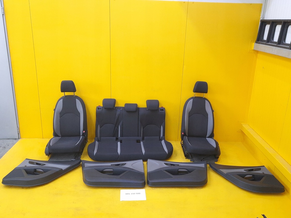 фото №1, Seat leon iii сиденья заднее сиденье туннель обшивки салон