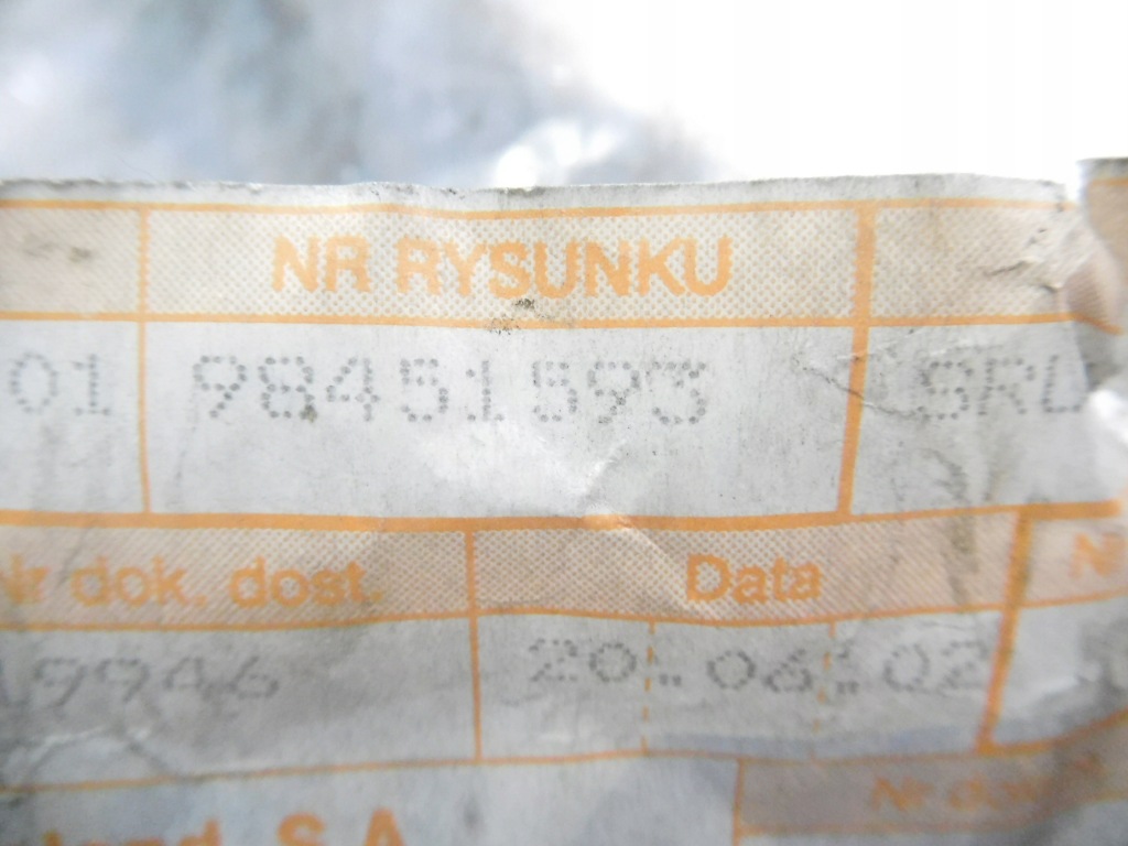 Купить Болт, шкив fiat ducato оригинальный номер 98451593