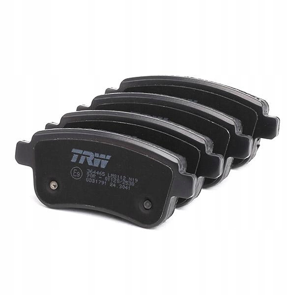 Тормозные колодки тормозной. renault megane 08- задняя Оригинал