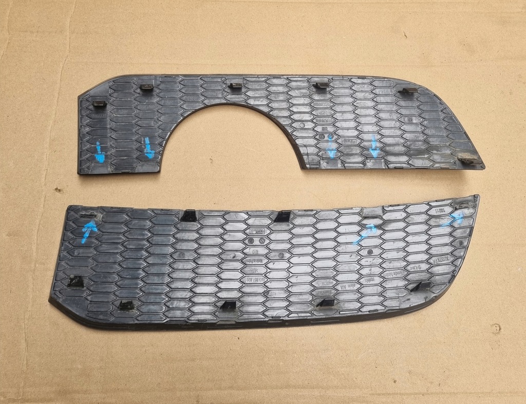 фото №8, Решётка решётка радиатора накладки бампера диффузор задняя audi a3 8v3807834b 8v3807820b