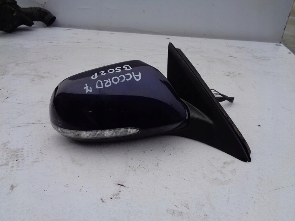 фото №1, Зеркало правое honda accord 7 vii b502p 7 pin