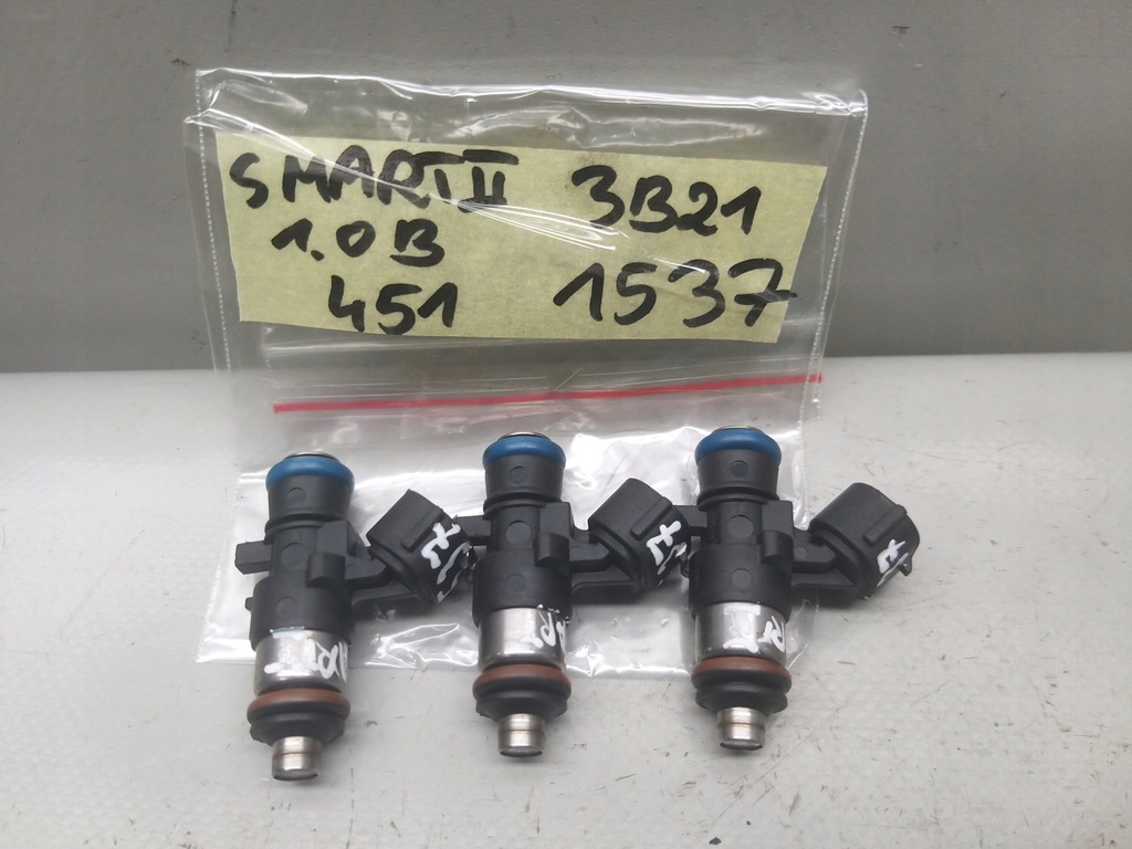 фото №10, Инжектор форсунка топлива smart fortwo ii 451 1.0 бензин mhd 71km 1465a129
