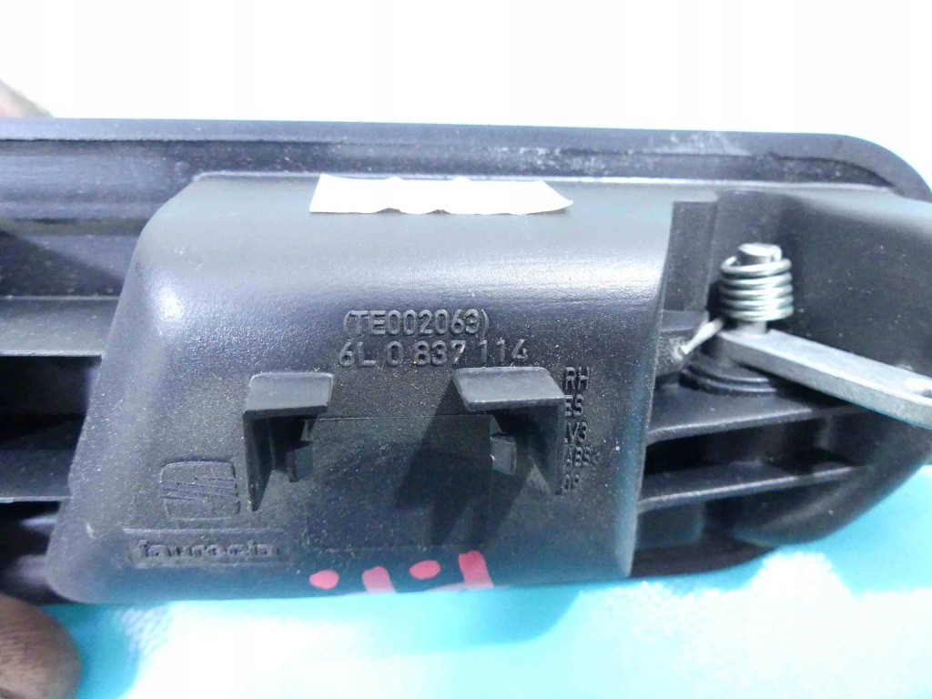 фото №4, Ручка внутрішня перед права seat ibiza iii 6l