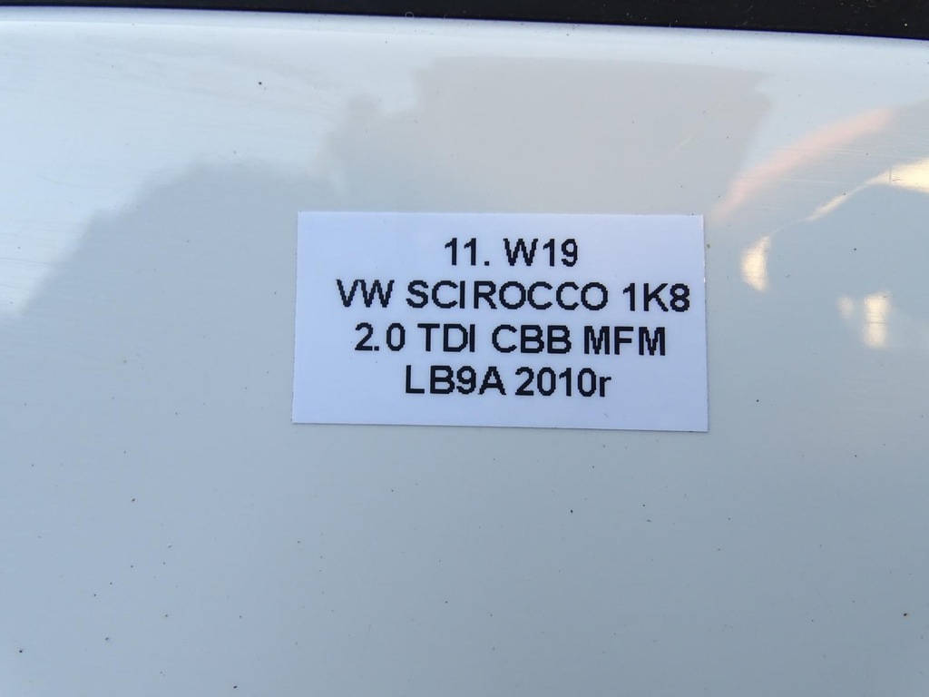 фото №16, Двері лівий перед ліва передні lb9a vw scirocco iii 1k8