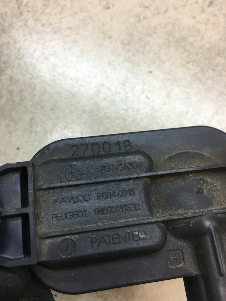 фото №5, Датчик тиску вихлопних газів c5 i 2.2 hdi 9637328380