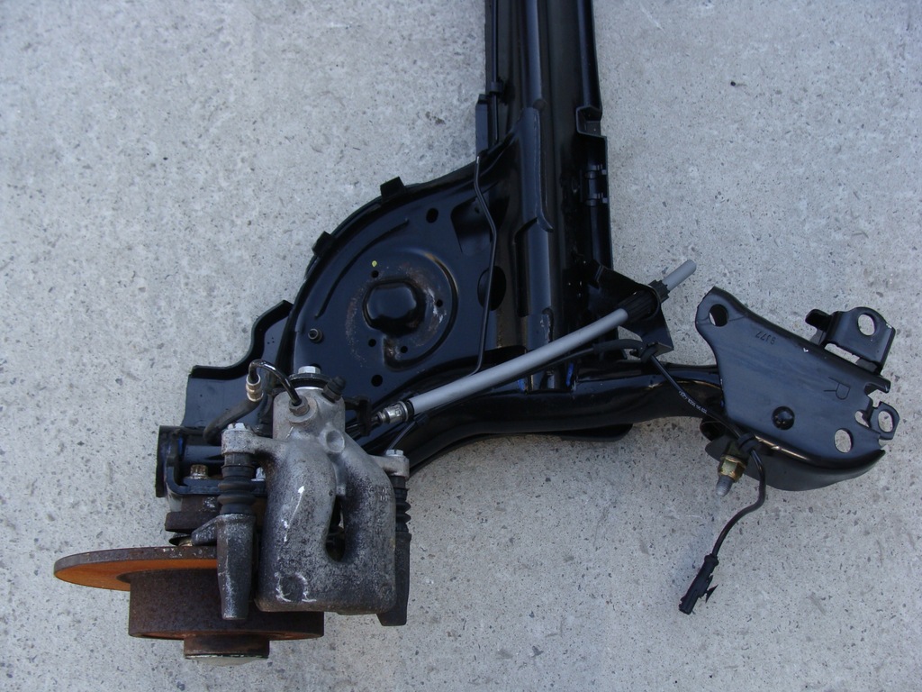 фото №4, Балка oś задня renault clio iii modus диск !!!