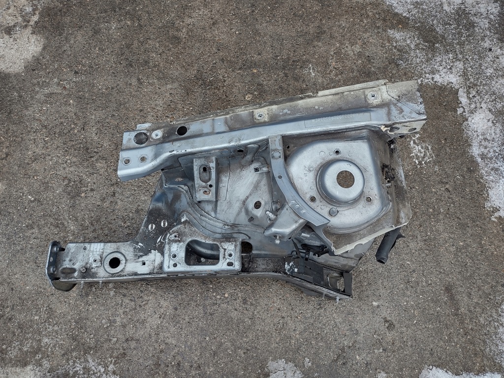 фото №1, Четверть подкрылок лонжерон vw passat b7 правая передняя lc7z оригинал