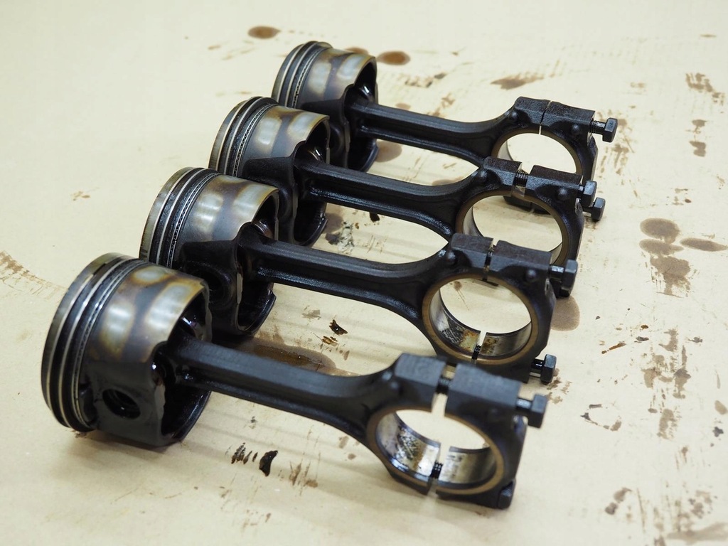 фото №6, Chevrolet kalos aveo 1.4 8v f14s3 поршень шатун