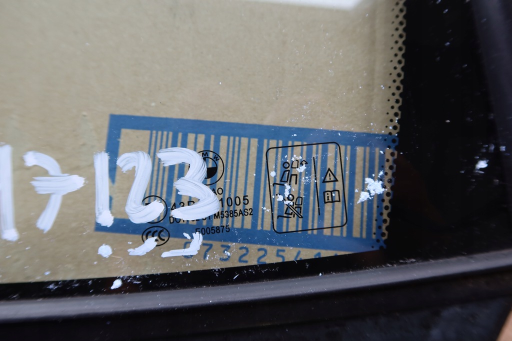 фото №3, Стекло левый задняя bmw x3