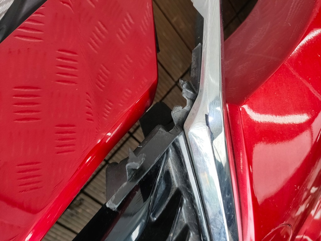 фото №7, Mazda 3 bm 13-16 бампер передній решітка радіатора омивач ґрати протитуманна фара pdc 41v