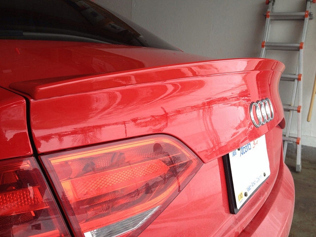фото №11, Audi a4 b8 sedan 2008-2012 спойлер спойлер грунтовка!!