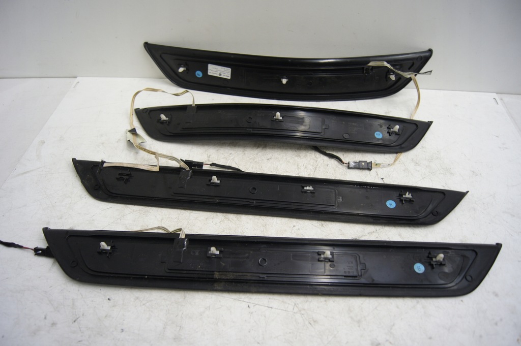 фото №13, G30 540i молдинг поріг sport line підсвічена ліва + права задня передня