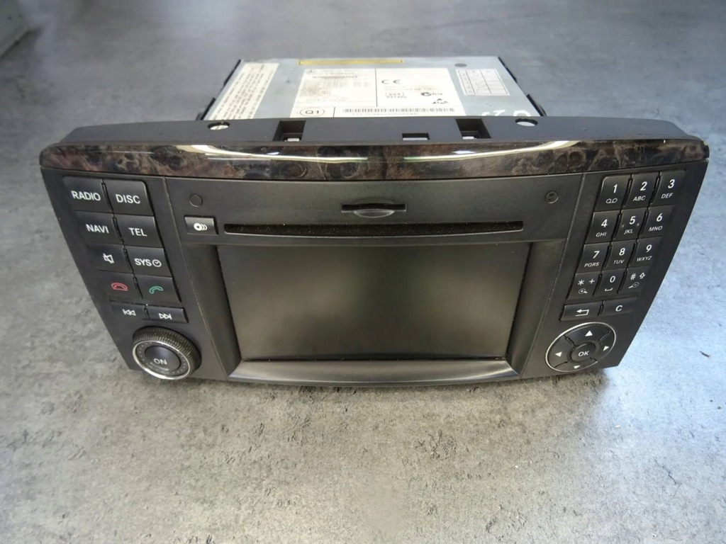 фото №1, Радіо навігація дисплей gps mercedes r w251 a2519062200